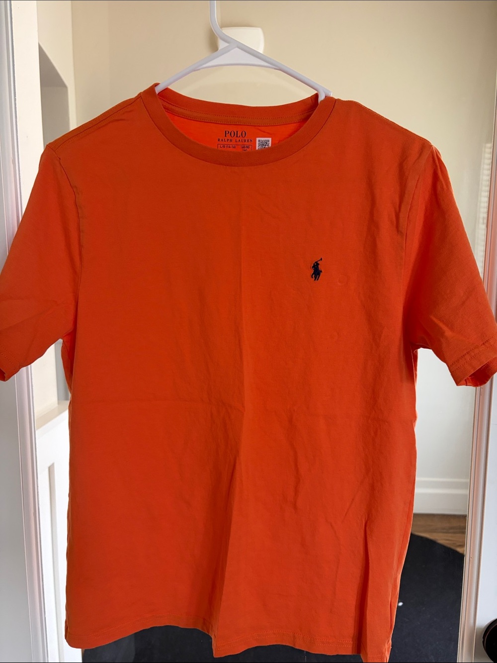 Polo by Ralph Lauren Orange Short-Sleeve Logo Tee